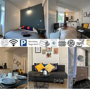 Apartment Tabi ,modern Chic Vs Free Parking,wifi,draps